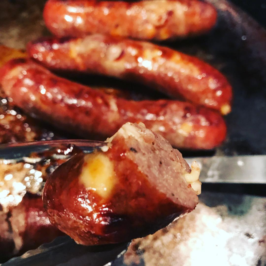 Buffalo Sausage- Jalapeno Cheddar