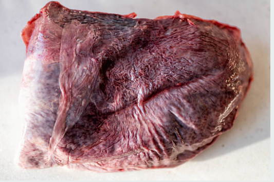 Raw Carrell Farms water buffalo spleen